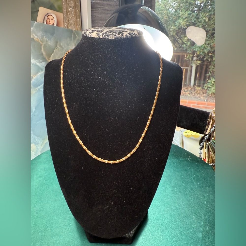 Sarah‎ Coventry Gold Tone Chain Necklace Vintage Jewelry